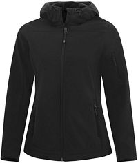Coal Harbour Essential Hooded Soft Shell Ladies' Jacket (L7605)